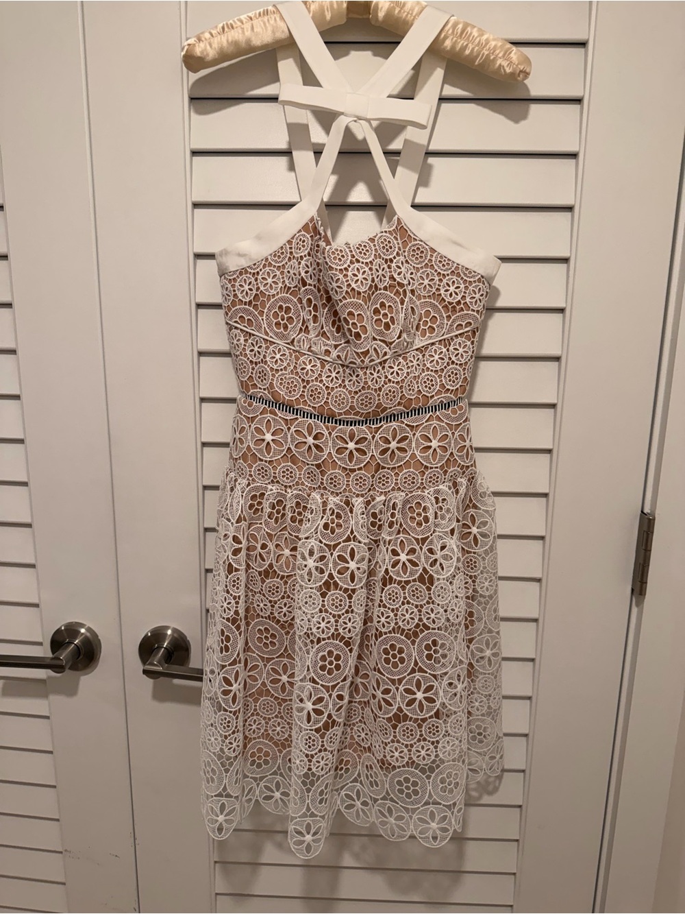 Self Portrait White Lace Dress